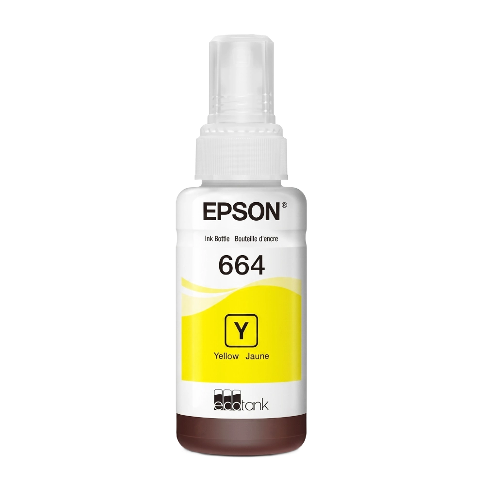 Epson 664 Yellow Genuine Inkjet Ink Bottle 70ml view 2